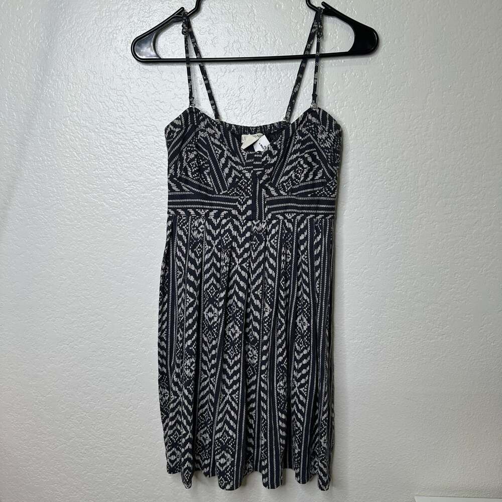 Billabong Black and White Tube Dress Romper Size M